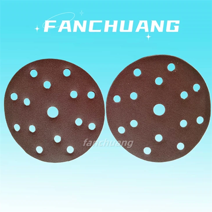 15 Holes Red Sanding Paper