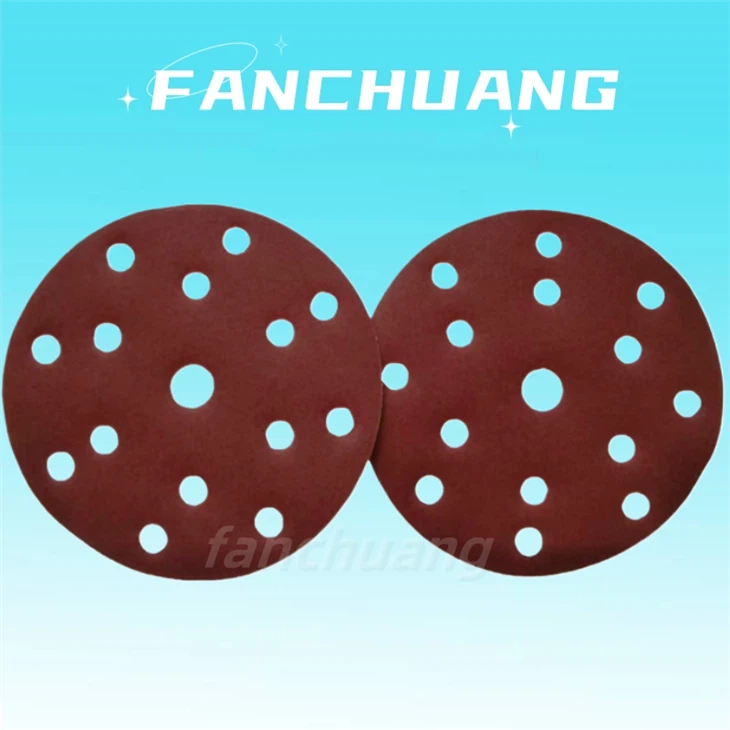 15 Holes Red Sanding Paper