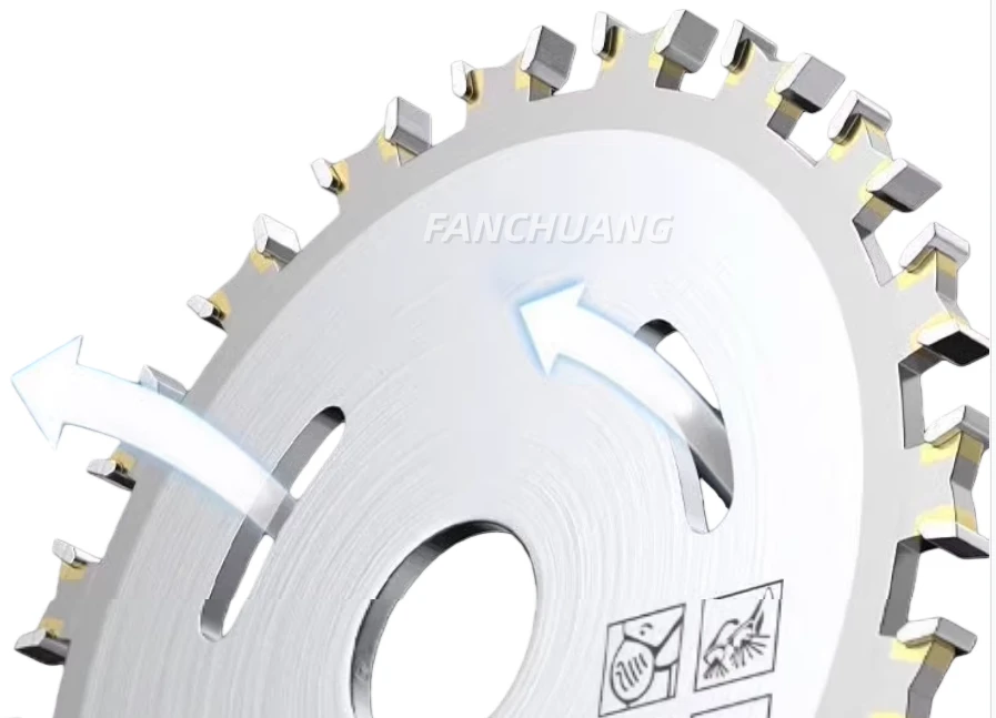 circular saw blade with Heat dissipation hole